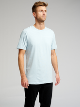 Load image into Gallery viewer, Organic Basic T-shirt - Light Blue - TeeShoppen - Blue 2
