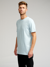 Load image into Gallery viewer, Organic Basic T-shirt - Light Blue - TeeShoppen - Blue 3
