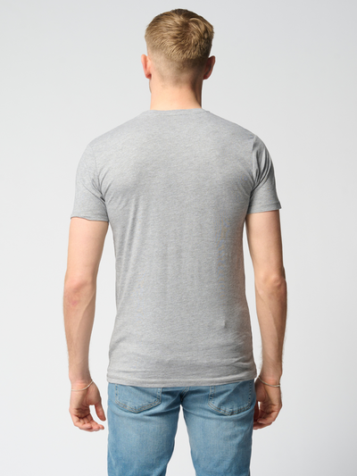 Muscle T-shirt - Light Gray - TeeShoppen - Grey 2