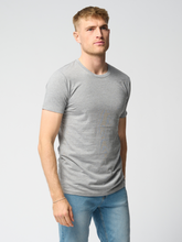 Load image into Gallery viewer, Muscle T-shirt - Light Gray - TeeShoppen - Grey 3
