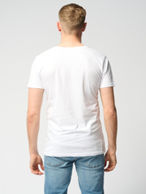 Carregar imagem no visualizador da galeria, Muscle T-shirt - White - TeeShoppen - White 2
