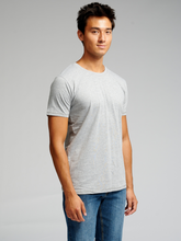 Load image into Gallery viewer, Muscle T-shirt - Light Gray - TeeShoppen - Grey 4
