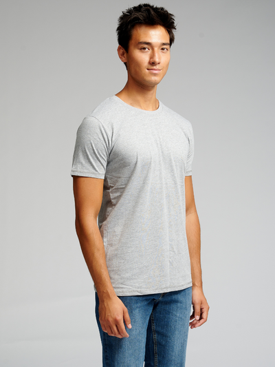 Muscle T-shirt - Light Gray - TeeShoppen - Grey 4