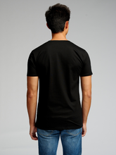 Load image into Gallery viewer, Muscle T-shirt - Black - TeeShoppen - Black 5
