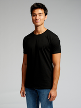 Load image into Gallery viewer, Muscle T-shirt - Black - TeeShoppen - Black 6
