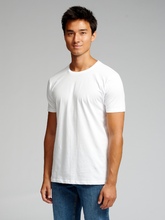 Carregar imagem no visualizador da galeria, Muscle T-shirt - White - TeeShoppen - White 5
