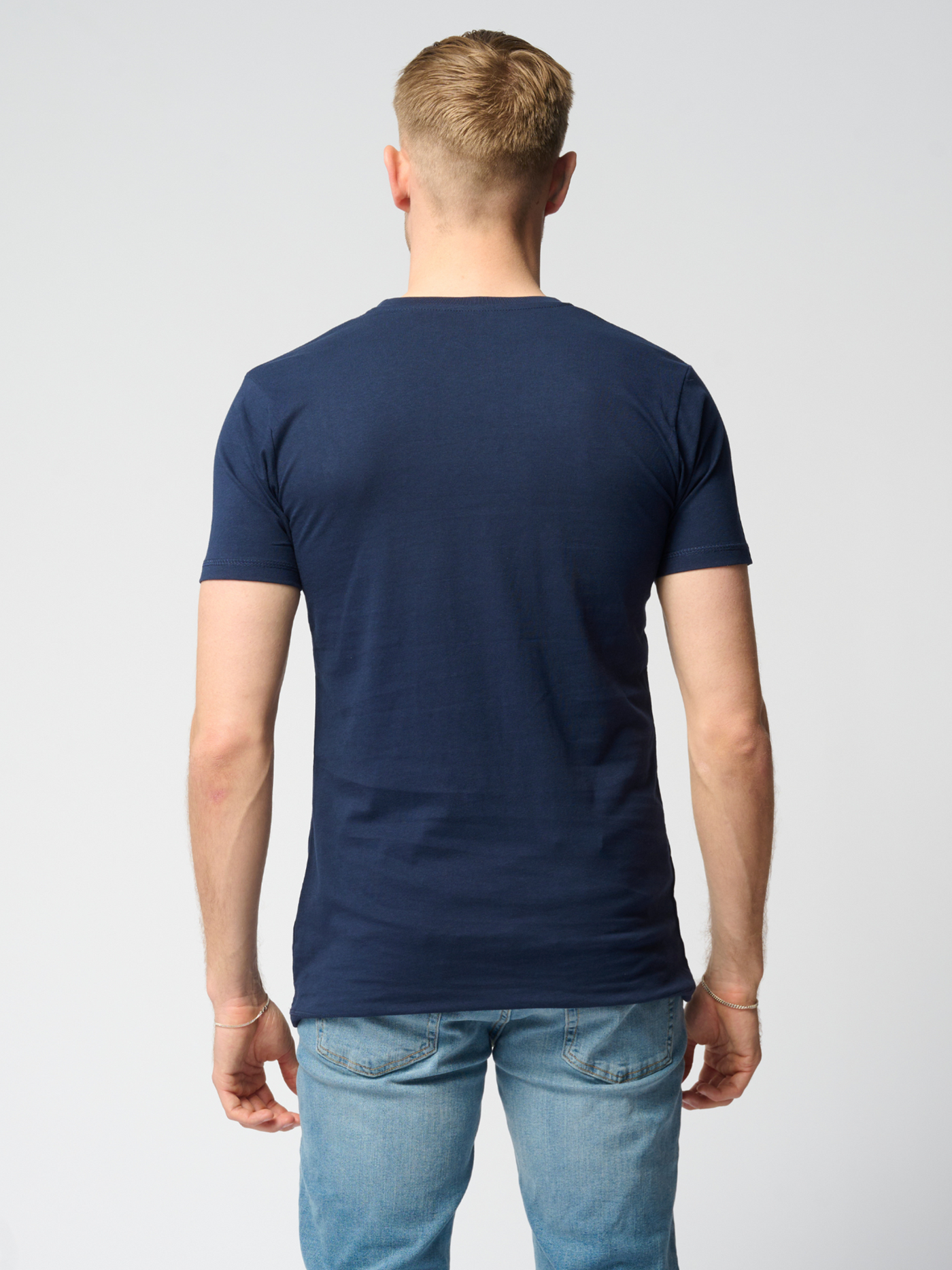 Muscle T-shirt - Navy - TeeShoppen - Blue 2