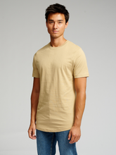 Charger l&#39;image dans la galerie, Long T-shirt - Beige - TeeShoppen - Khaki 3
