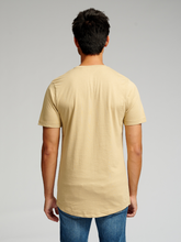 Charger l&#39;image dans la galerie, Long T-shirt - Beige - TeeShoppen - Khaki 4
