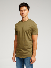 Charger l&#39;image dans la galerie, Long T-shirt - Army Green - TeeShoppen - Green 3
