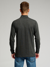 Afbeelding in Gallery-weergave laden, Roll collar sweater - Dark Gray - TeeShoppen - Red 4
