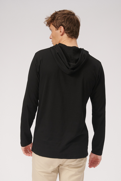 Light hoodie - Black - TeeShoppen - Black 2