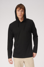 Load image into Gallery viewer, Light hoodie - Black - TeeShoppen - Black 3
