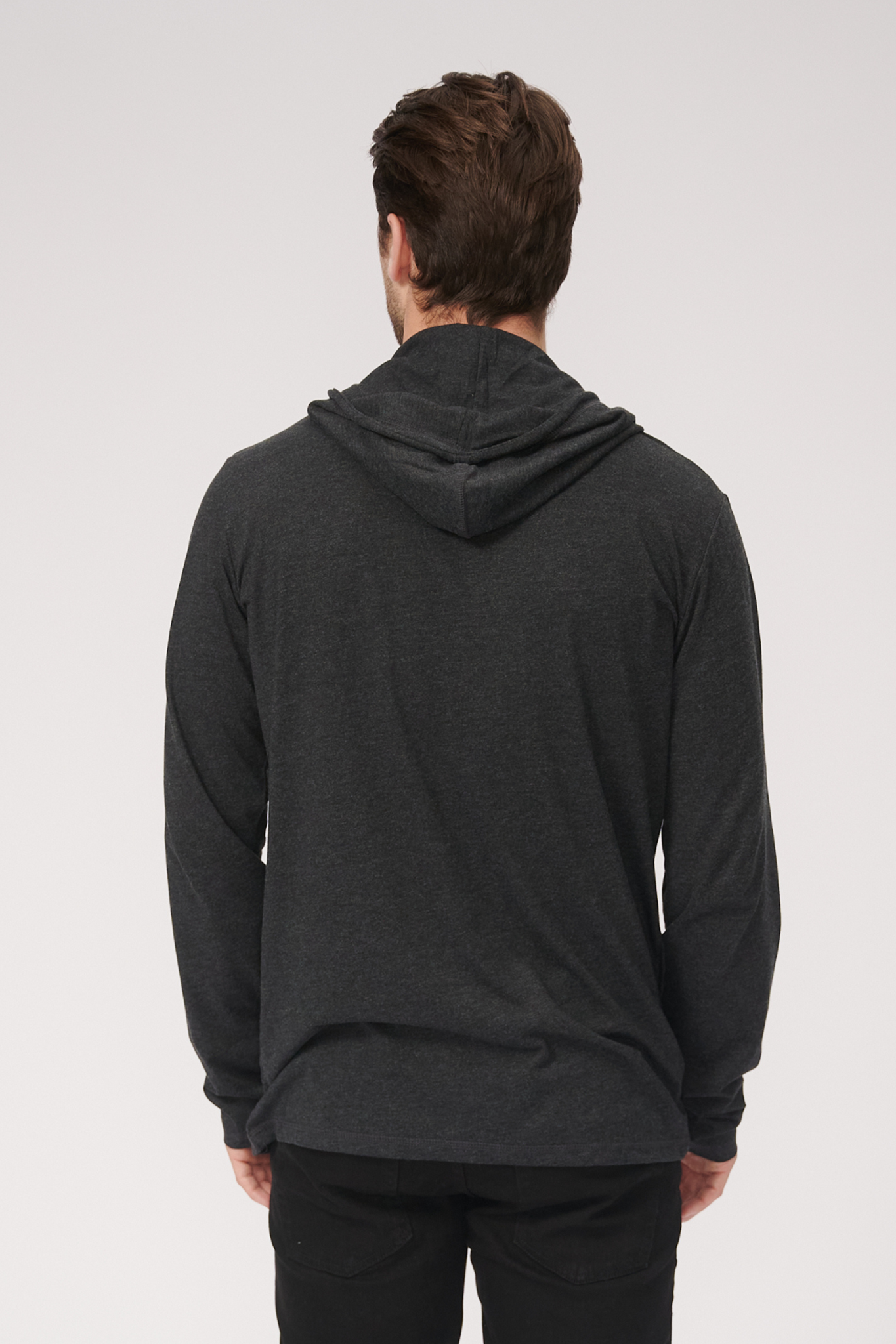 Light hoodie - Dark Gray - TeeShoppen - Grey 2