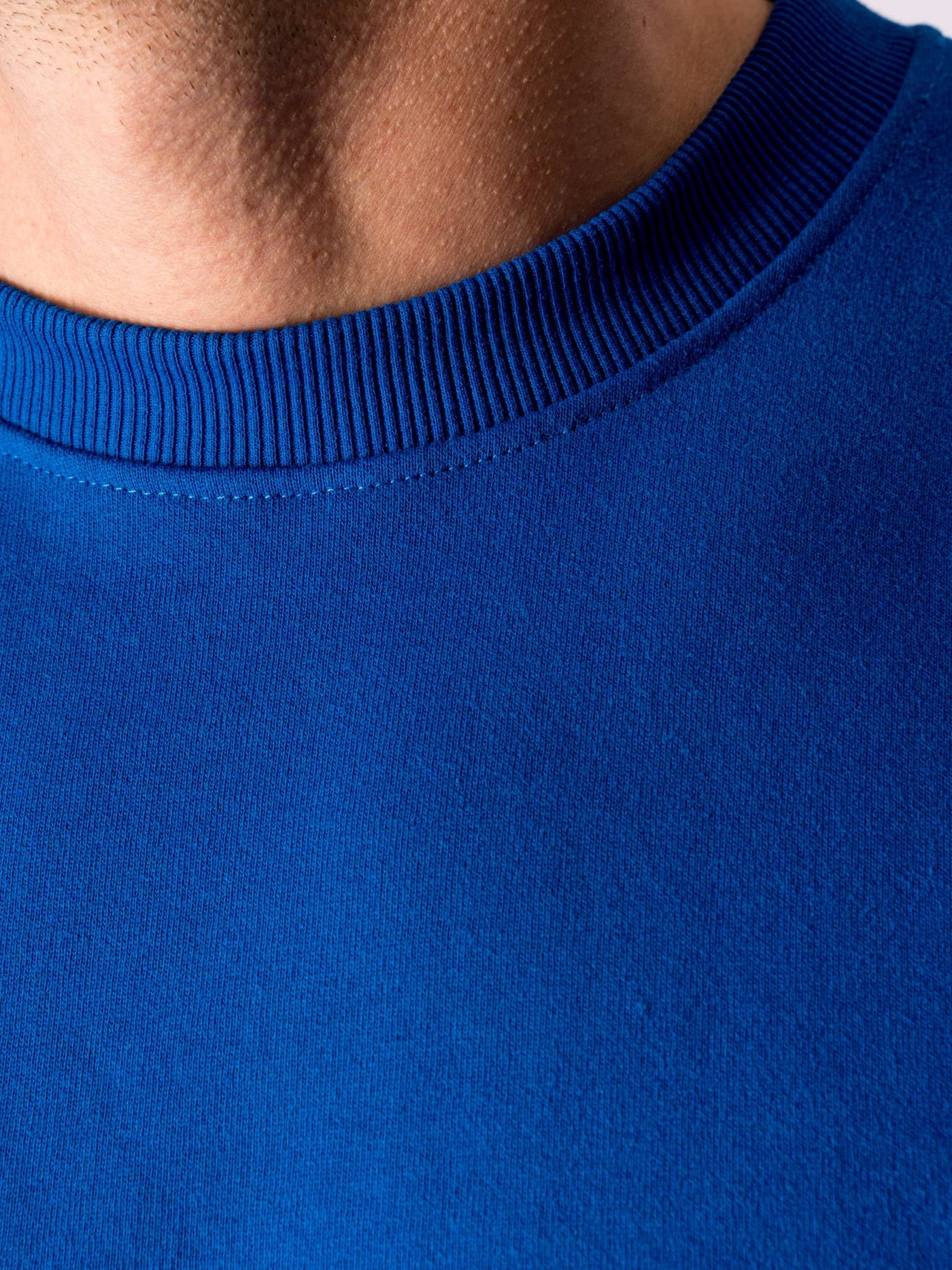 Basic Crewneck - Swedish Blue - TeeShoppen - Blue 5