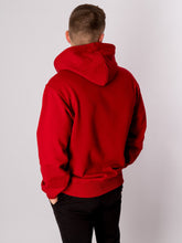 Charger l&#39;image dans la galerie, Basic Hoodie - Red - TeeShoppen - Red 3
