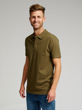 Charger l&#39;image dans la galerie, Muscle Polo Shirt - Army Green - TeeShoppen - Green 3
