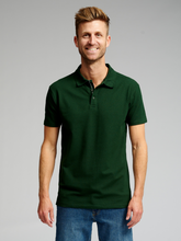 Load image into Gallery viewer, Muscle Polo Shirt - Dark Green - TeeShoppen - Green
