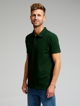 Load image into Gallery viewer, Muscle Polo Shirt - Dark Green - TeeShoppen - Green 3
