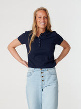 Load image into Gallery viewer, Polo Shirt - Navy - TeeShoppen - Blue
