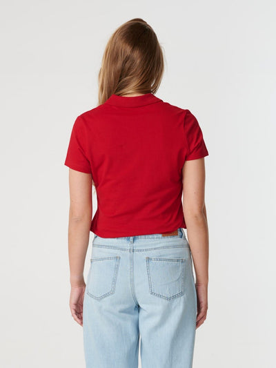 Polo Shirt - Red - TeeShoppen - Red 3