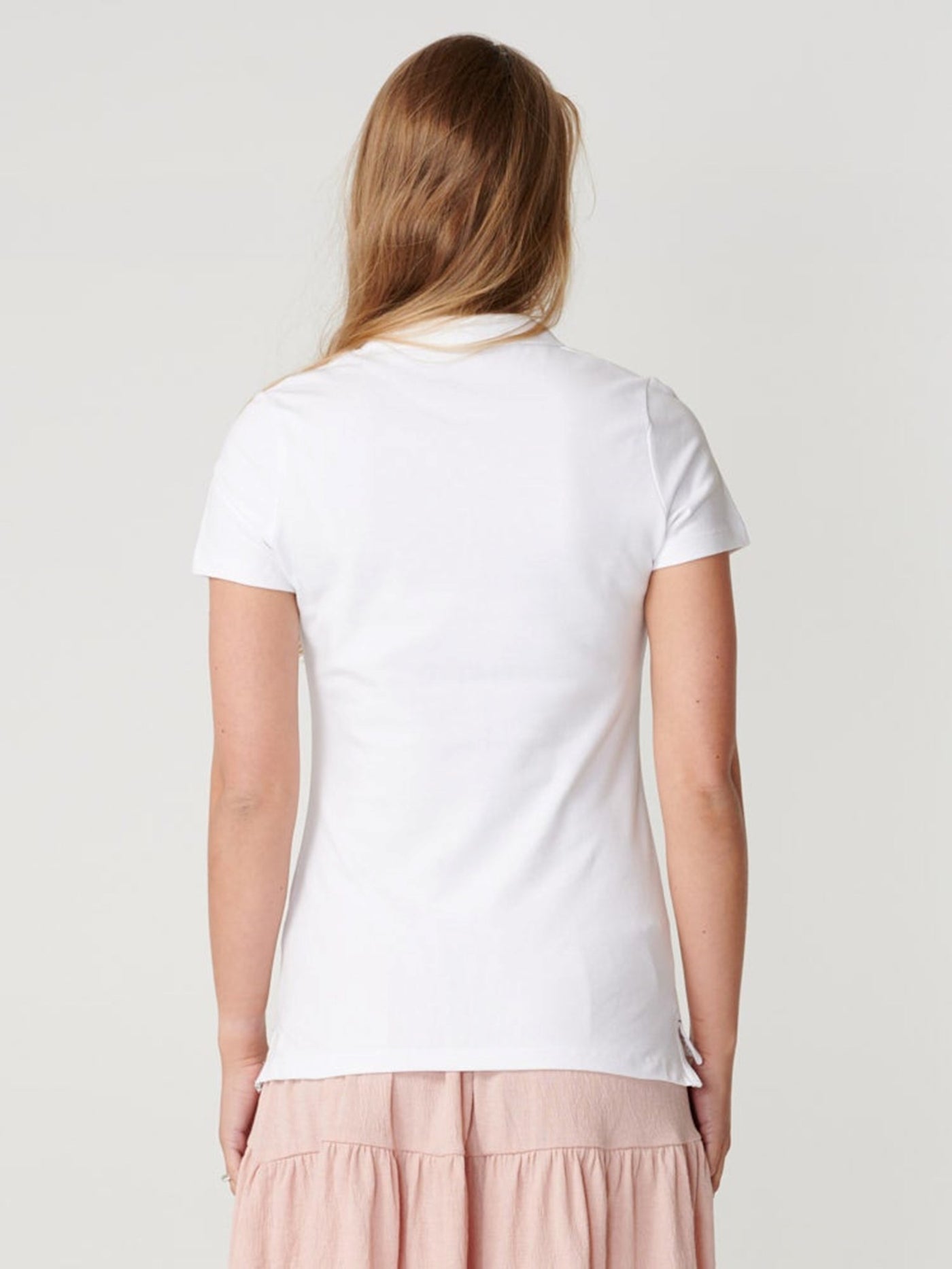 Polo Shirt - White - TeeShoppen - White 6