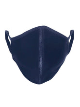 Load image into Gallery viewer, Cloth mask - Navy (organic cotton) - TeeShoppen - Blue
