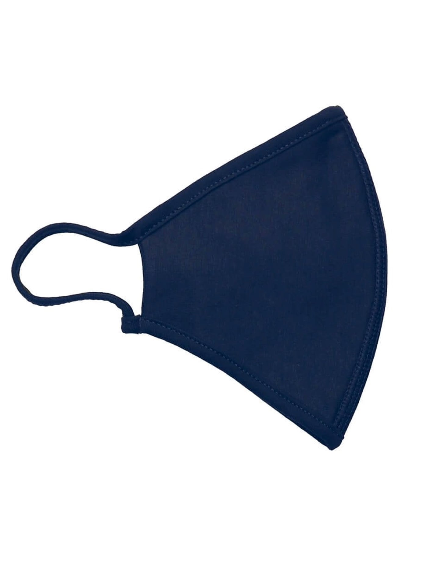 Cloth mask - Navy (organic cotton) - TeeShoppen - Blue 2