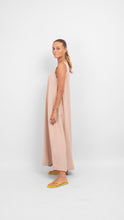 Load image into Gallery viewer, Prisilla V-Neck Midi Dress - Cement - VILA - Khaki 3
