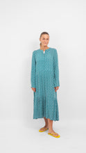 Carregar imagem no visualizador da galeria, Anna long-sleeved dress - Teal Green - Amis de Copenhague - Green
