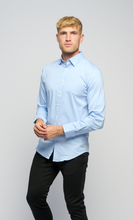 Load image into Gallery viewer, The Original Performance Shirt - Light Blue - TeeShoppen - Blue 3
