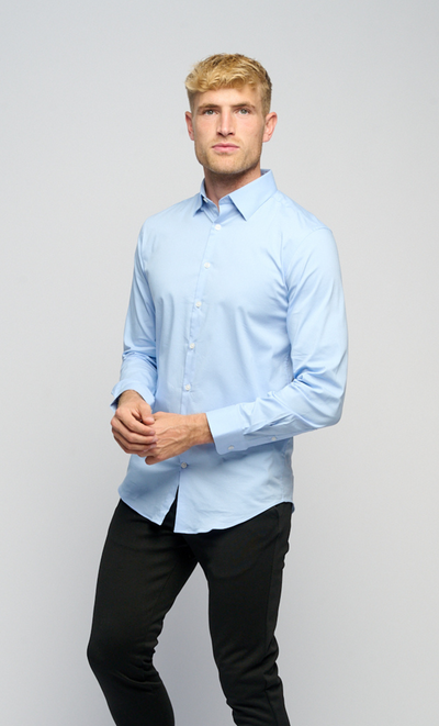 The Original Performance Shirt - Light Blue - TeeShoppen - Blue 3