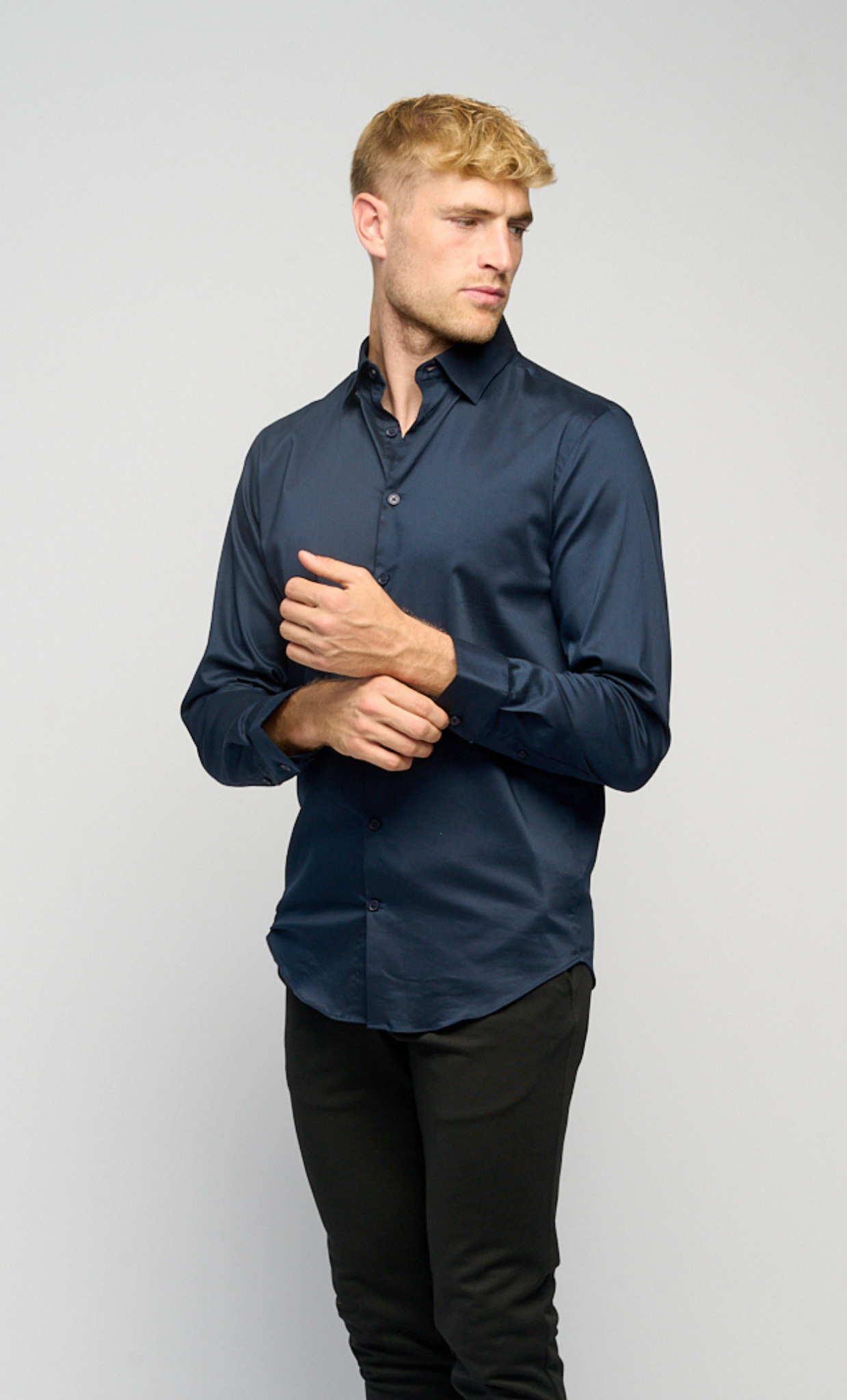 The Original Performance Shirt - Navy - TeeShoppen - Blue 3