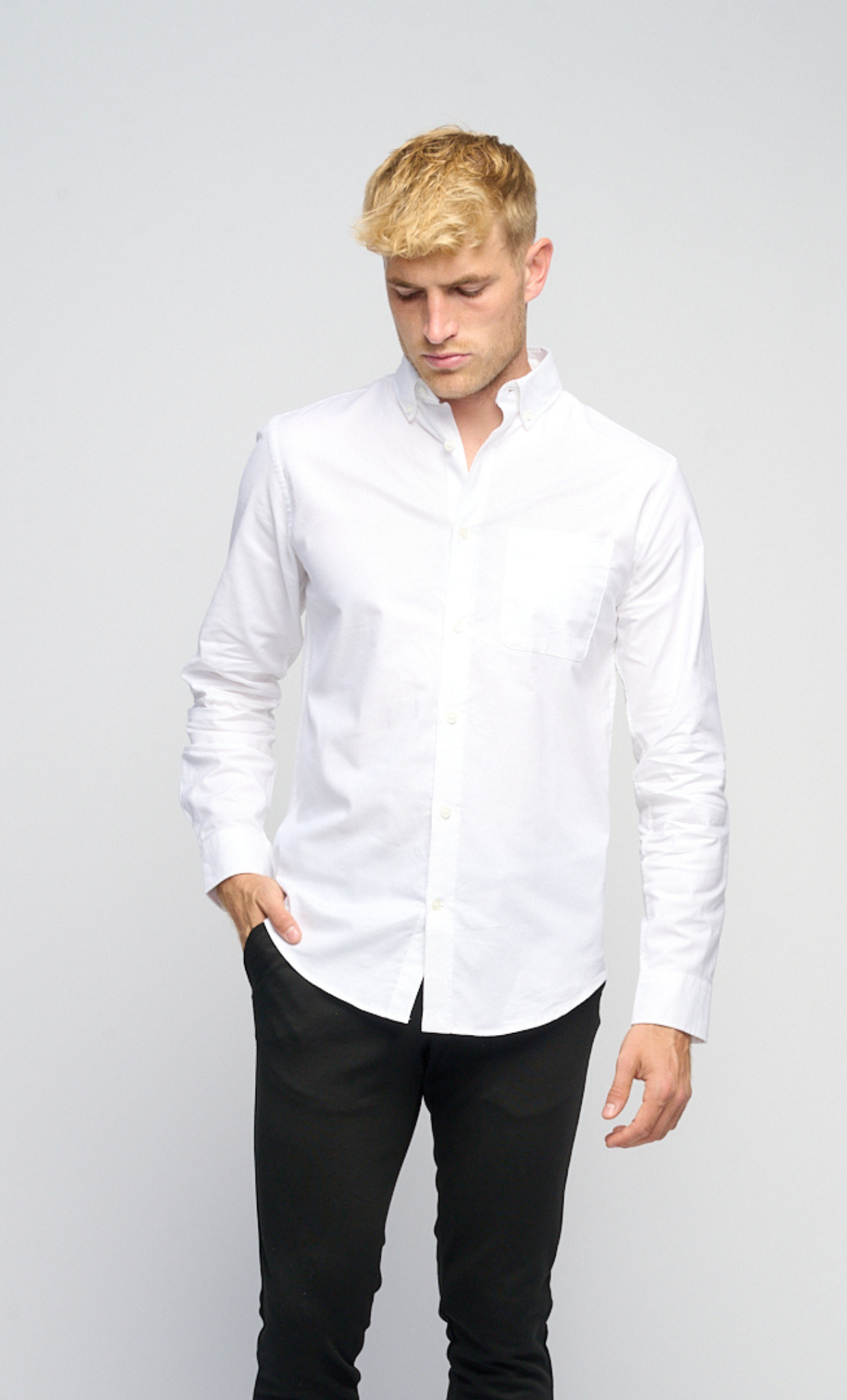 The Original Performance Oxford Shirt - White - TeeShoppen - White 3