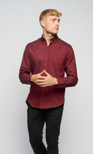 Load image into Gallery viewer, The Original Performance Shirt - Bordeaux - TeeShoppen - Red 4
