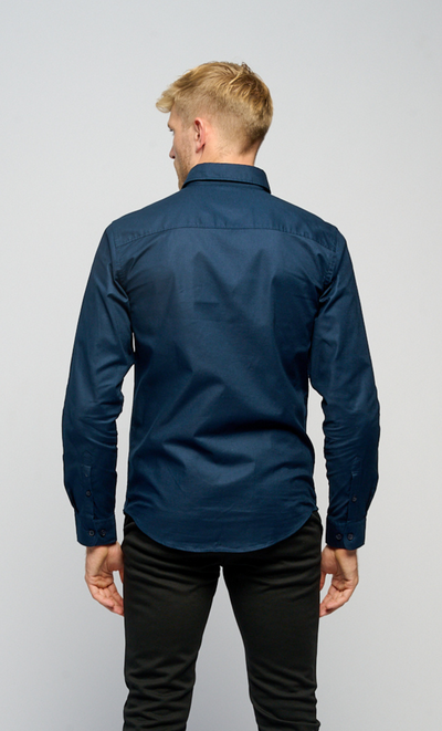 The Original Performance Oxford Shirt - Navy Blazer - TeeShoppen - Blue 2