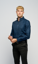 Load image into Gallery viewer, The Original Performance Oxford Shirt - Navy Blazer - TeeShoppen - Blue 5
