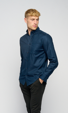 Load image into Gallery viewer, The Original Performance Oxford Shirt - Navy Blazer - TeeShoppen - Blue
