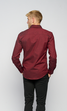 Load image into Gallery viewer, The Original Performance Shirt - Bordeaux - TeeShoppen - Red 2
