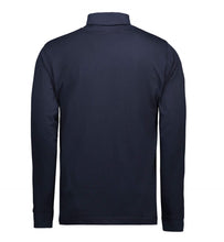 Cargar imagen en el visor de la galería, Roll collar sweater - Navy - TeeShoppen - Red 6
