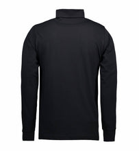 Cargar imagen en el visor de la galería, Roll collar sweater - Black - TeeShoppen - Red 6
