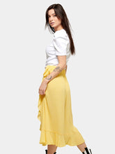 Load image into Gallery viewer, Anna dotted wrap skirt - Yellow - Amis de Copenhague - Yellow 2
