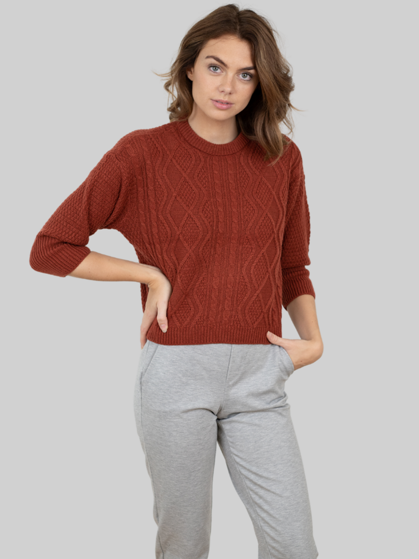 Augusta Knit - Chili Oil - Vero Moda - Red