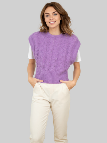 Melanie Vest - Purple - Vero Moda - Purple