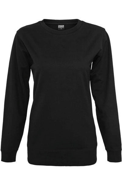 Basic Crewneck - Black (women) - TeeShoppen - Black