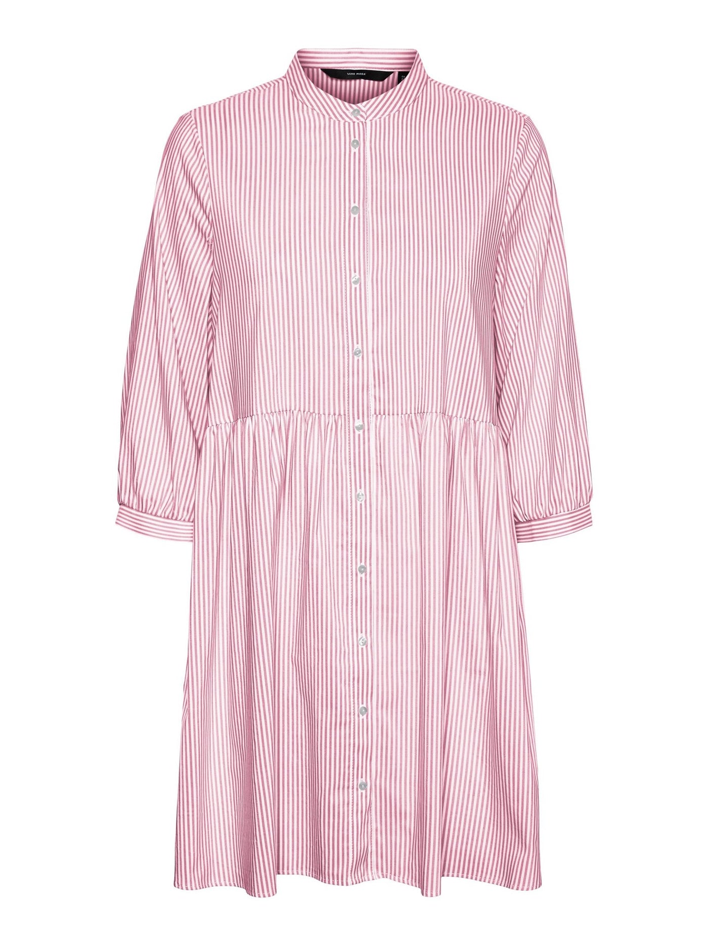 Sisi 3/4 Dress - Parfait Pink - Vero Moda - Pink 3