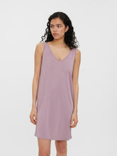 Load image into Gallery viewer, Filli V-Neck Dress - Elderberry - Vero Moda - Purple
