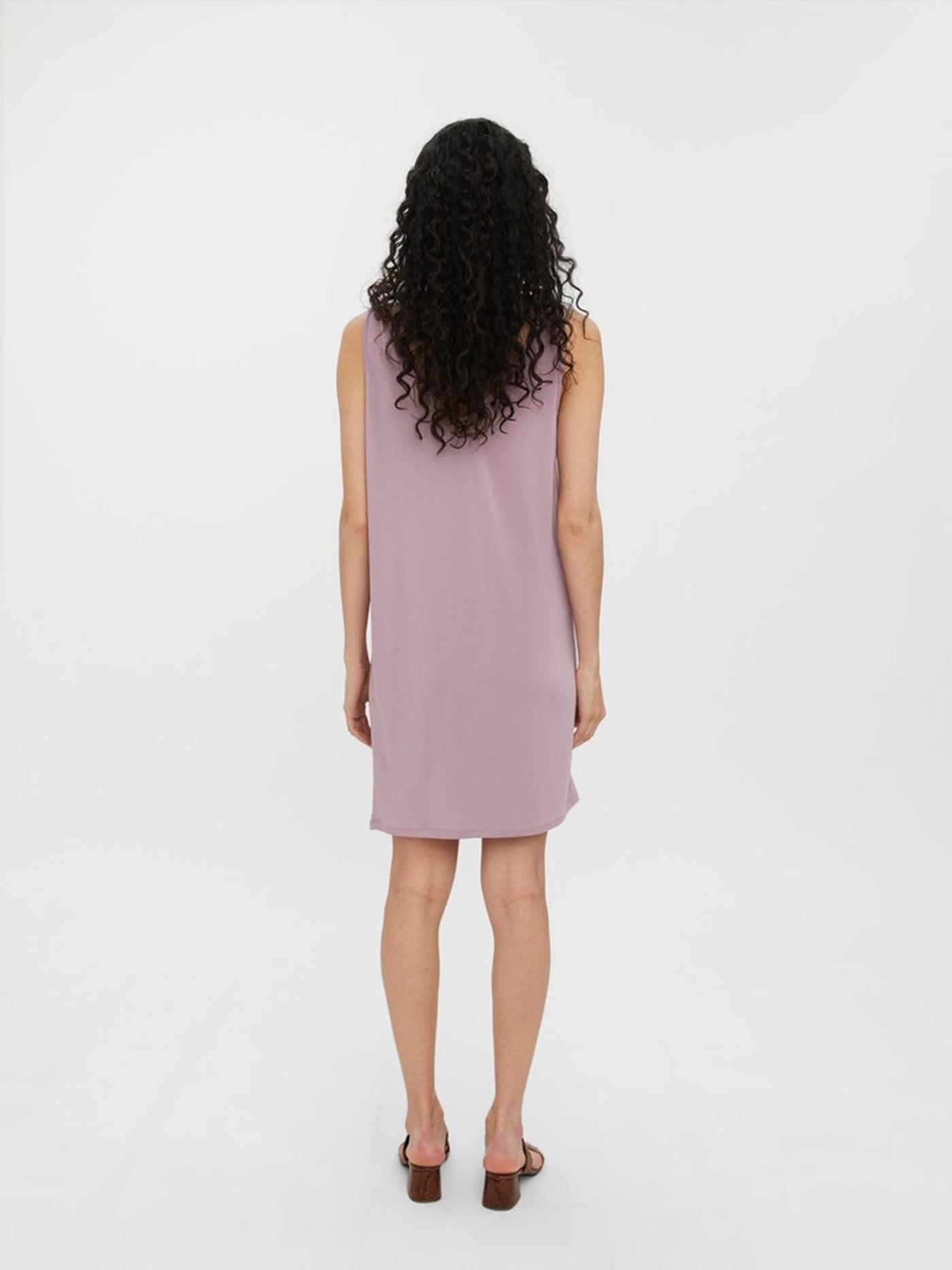 Filli V-Neck Dress - Elderberry - Vero Moda - Purple 4