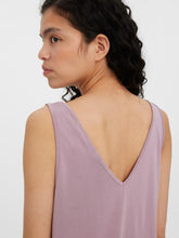 Load image into Gallery viewer, Filli V-Neck Dress - Elderberry - Vero Moda - Purple 2
