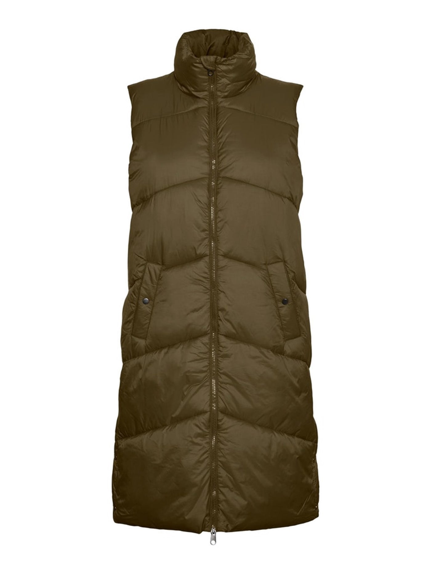 Uppsala Waistcoat - Dark Olive - Vero Moda - Green